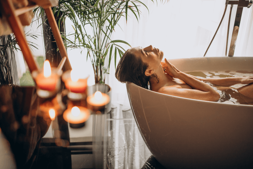 woman-relaxing-bath